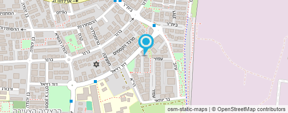 מפת הגעה אל עו"ד גדניר שירלי