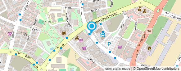 מפת הגעה אל עו"ד פרוצנקו אלכסנדרה