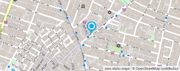 מפת הגעה אל על הגובה