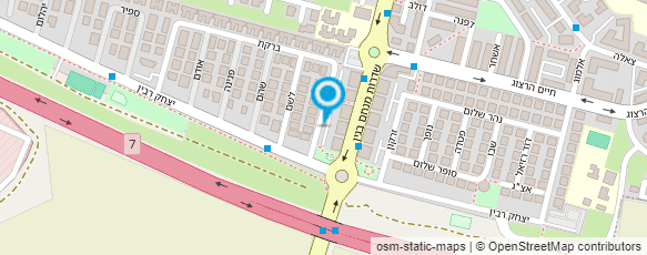 מפת הגעה אל ש.א ברן יזמות ובנייה בע"מ