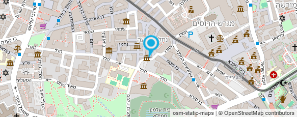 מפת הגעה אל קפה במוזיאון