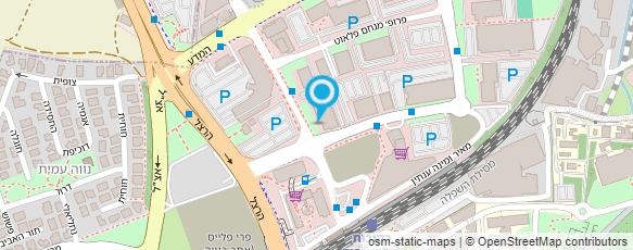 מפת הגעה אל האוניברסיטה