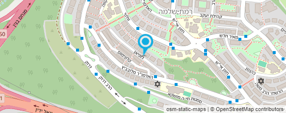 מפת הגעה אל פנחס לוי - טוען רבני