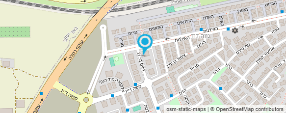 מפת הגעה אל מ.מ. פתרונות הדפסה