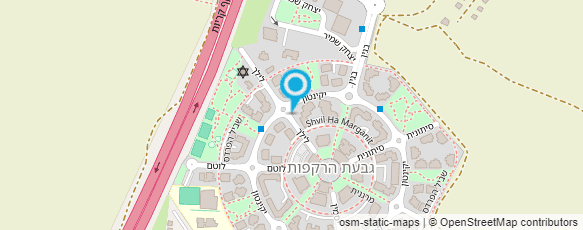 מפת הגעה אל אופיר מוסלי- נוהגים בדרך שלך