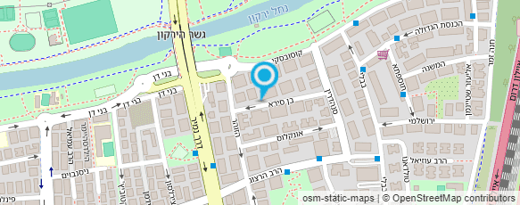 מפת הגעה אל עו"ד דרוקר שירה