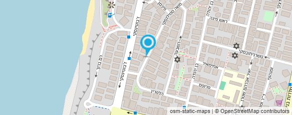 מפת הגעה אל עקריש דוד