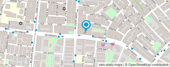 מפת הגעה אל אינה גרינברג - innchi