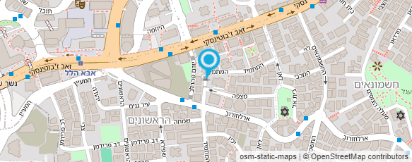 מפת הגעה אל עו"ד בן מויאל חן