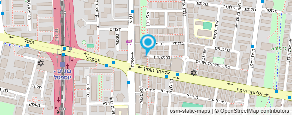 מפת הגעה אל עו"ד רוקני לימור