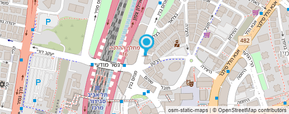 מפת הגעה אל barber shop oded - עודד קצב