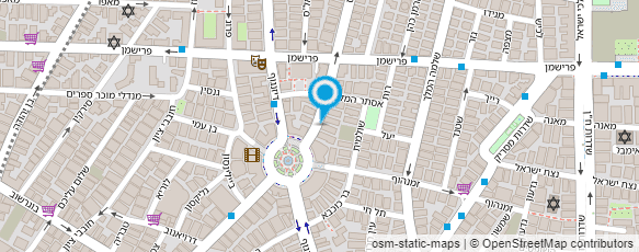 מפת הגעה אל ד"ר פרימוב-פבר עדי