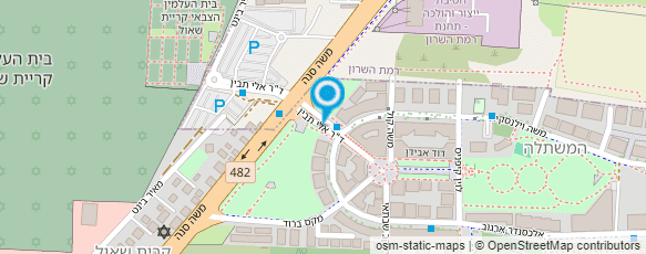 מפת הגעה אל YOYO במשתלה