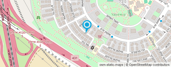 מפת הגעה אל עו"ד חלפון אורן