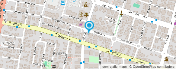 מפת הגעה אל פלג תכנון וייעוץ הנדסי