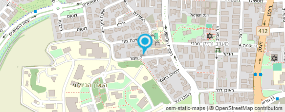 מפת הגעה אל מכון הקסם - פרוכטר אלמוגית