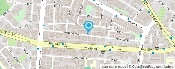 מפת הגעה אל אדם תוספות שיער