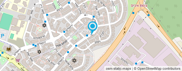 מפת הגעה אל עו"ד אוליאל מלכה יהודית