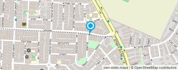 מפת הגעה אל ד"ר אשרוב ז'ק