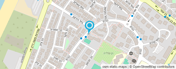 מפת הגעה אל ד"ר מירון - מרכז מירון