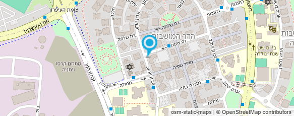 מפת הגעה אל ענבל פסטרנק סטייליסטית אישית