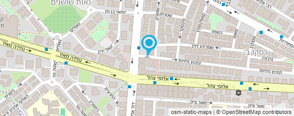 מפת הגעה אל עו"ד לוי בצלאל קרן