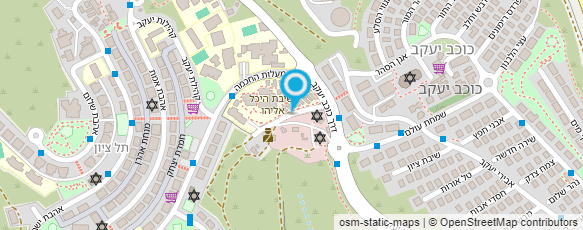 מפת הגעה אל כלבו הכוכב