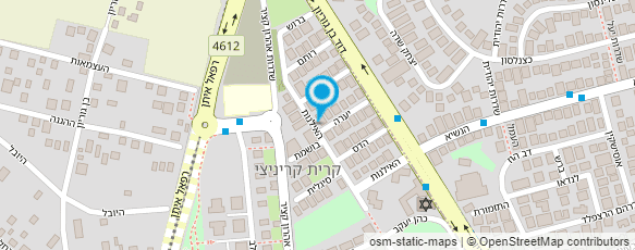 מפת הגעה אל אורנה תמיר