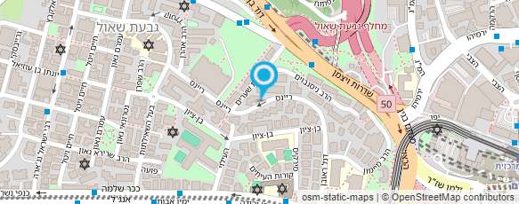 מפת הגעה אל המספרה של רובי