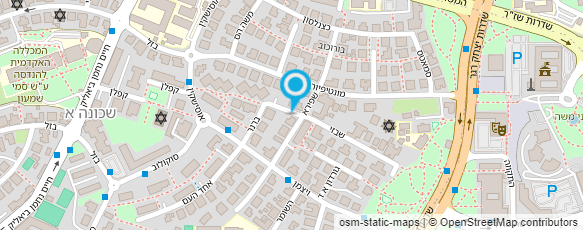 מפת הגעה אל אהרון משלוחים לכל מטרה