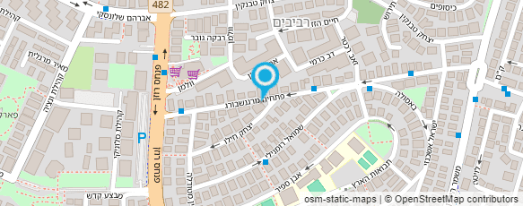 מפת הגעה אל עו"ד בנטוב ענבר