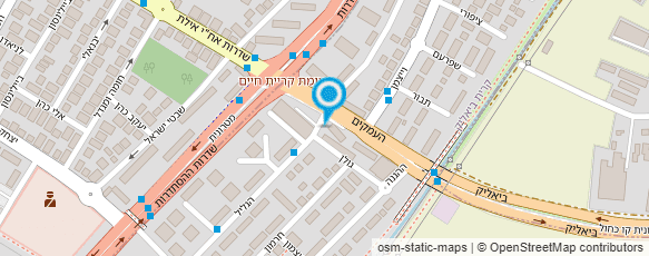 מפת הגעה אל מוניות שובל