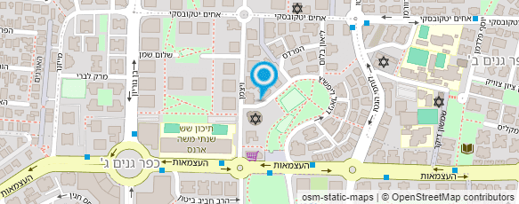 מפת הגעה אל משה איזנמן