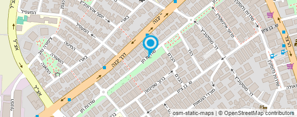 מפת הגעה אל עו"ד לביא רונן