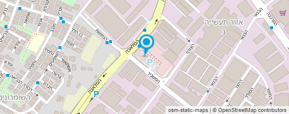 מפת הגעה אל לוקר שירותי ייעוץ וניהול