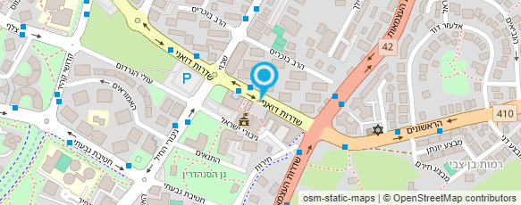 מפת הגעה אל עו"ד לגריסי לירון