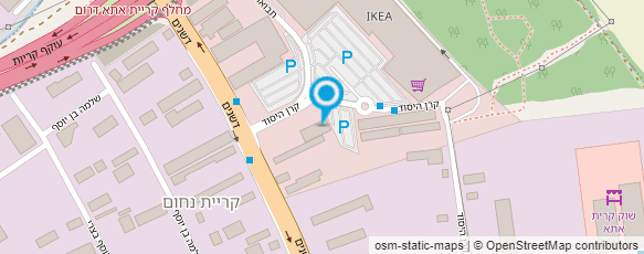 מפת הגעה אל מקדונלד'ס