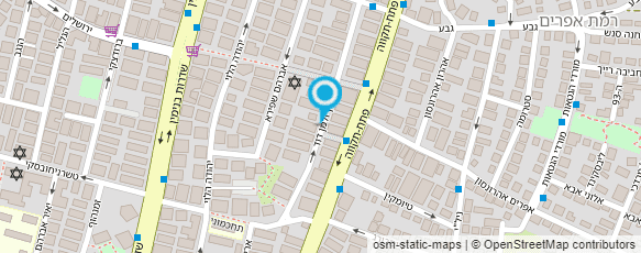 מפת הגעה אל עו"ד אביטל יוגב