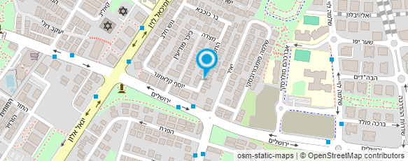 מפת הגעה אל נועה רייסין וקנין - קלינאית תקשורת