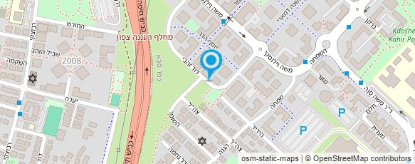 מפת הגעה אל יניב פארי עיצוב וילונות וטפטים