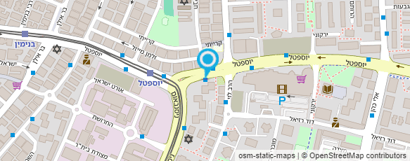 מפת הגעה אל עו"ד קריחלי מיכאל