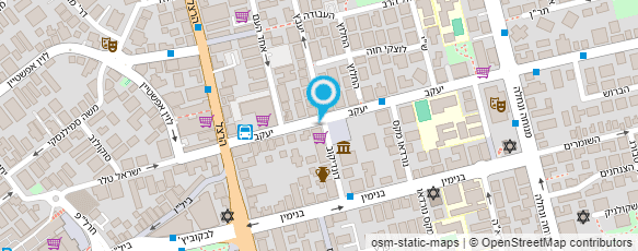 מפת הגעה אל ד"ר יוסופוב שלמה