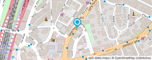 מפת הגעה אל עו"ד בן צבי ליאור