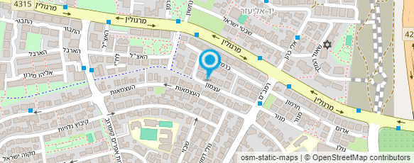 מפת הגעה אל גאבה אהרוני אדווה