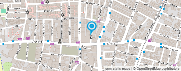 מפת הגעה אל כלבים מטפלים TheraDog