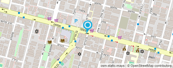 מפת הגעה אל עו"ד קוצ'אר טניה