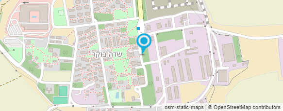 מפת הגעה אל קמפינג במדבר