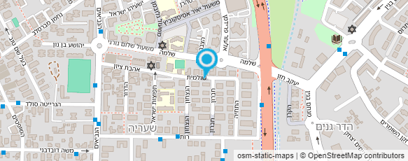 מפת הגעה אל קייטרינג הטבעונית