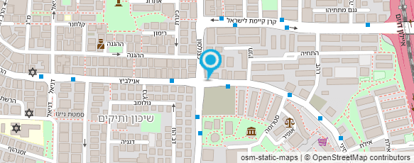 מפת הגעה אל עו"ד אליקה לוין