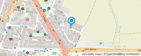 מפת הגעה אל מכון אביב